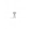 2123 Eos micro light grey tripod table black