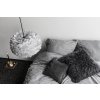 2085 Eos medium light grey black cord seen from above bedroom environment