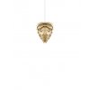 2095 Conia medium brushed brass white cord