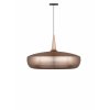 2075 Clava Dine brushed copper canopy cordset black