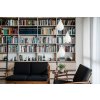 2102 Alva medium white black cord bookshelf livingroom environment