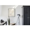 2079 Carmina mini misty grey tripod floor black closet and table environment