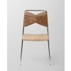 Torso, židle, kůže, elegantní, hnědá, Design House Stockholm