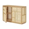 DHS AirSideboard Oak Packshot FrontAngle2 WhiteBackground