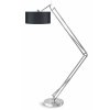 Stojací lampa Milano stříbrná L 4723 tmavě šedá