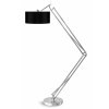 Stojací lampa Milano stříbrná L 4723 černá