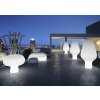 designový zahradní nábytek, svítící plastový nábytek