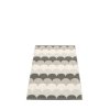 šedý s vlnkami, šupinový vzor, vinylový koberec KOI, pruhy, stone metallic