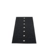 šedá, černá, vinylový koberec PEG, tečkovaný, puntíkovaný, Black, Linen