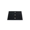 šedá, černá, vinylový koberec PEG, tečkovaný, puntíkovaný, Black, Linen