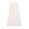 růžový tkaný vinylový koberec běhoun Pappelina Carl Pale Rose, pruhy