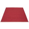 červený, vinylový koberec MONO, jednobarevný, Blush/Dark Red
