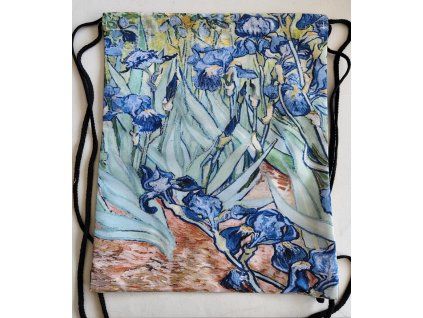 Batoh plátěný - Kosatce