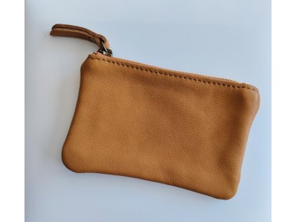 Kožené pouzdro - béžové