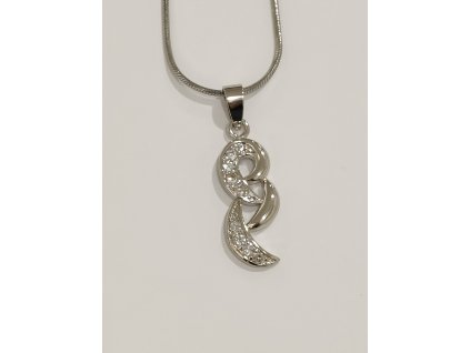 Řetízek chirurgická ocel - Stuha