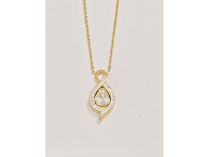 Řetízek chirurgická ocel - Kapka