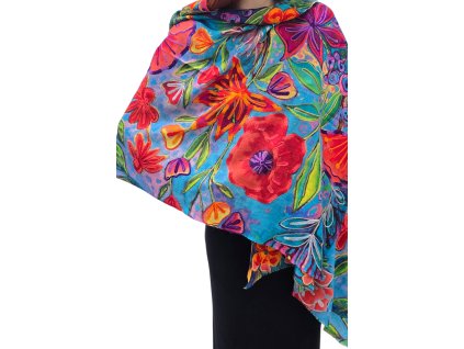 Šála kašmír barevná 11