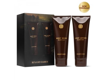 Black Oak Shower gel and Body Lotion