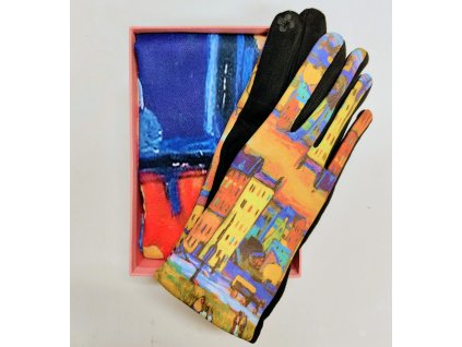 Sada v dárkové krabičce Wassily Kandinsky - Mnichovské domy / Studie čtverců