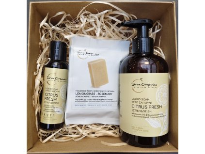 Vánoční sada mýdel Citrus Fresh - mini
