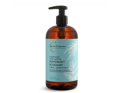 Tekuté mýdlo Peppermint - Rozmarýn