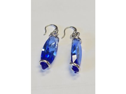 Náušnice Divina Safír