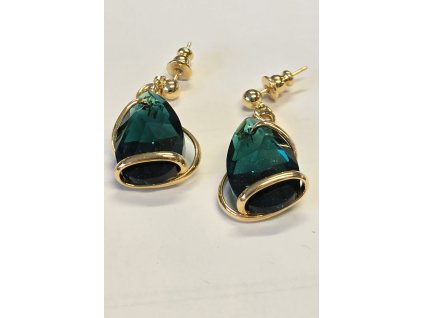 Náušnice Smaragd drop