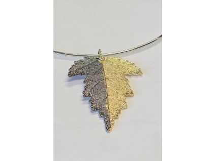 Náhrdelník obručový - Moruše duo