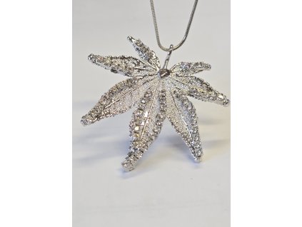 Řetízek - Japonský javor s krystaly