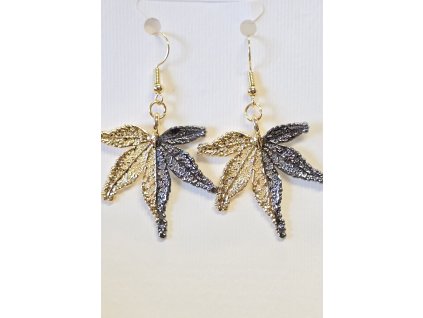 Náušnice Japonský javor mini - duo