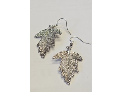 Náušnice Moruše palladium