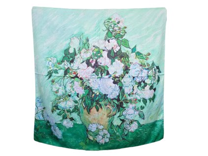 Šátek Vincent van Gogh Divoká růže