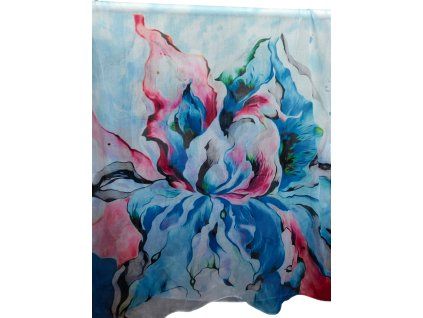 Letní šála - Orchidej