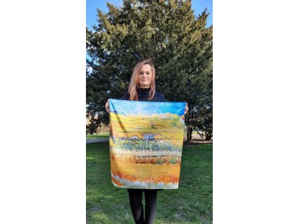 Šátek Vincent van Gogh Sklizeň