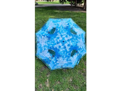 Dámský holový vystřelovací deštník Claude Monet - Dáma s deštníkem