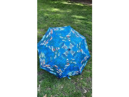 Dámský holový vystřelovací deštník Claude Monet - Lekníny