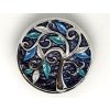 Magnetická brož - Strom života velký - modrý