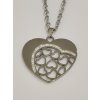 Řetízek chirurgická ocel - Velké srdce