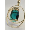 Náhrdelník Smaragd drop