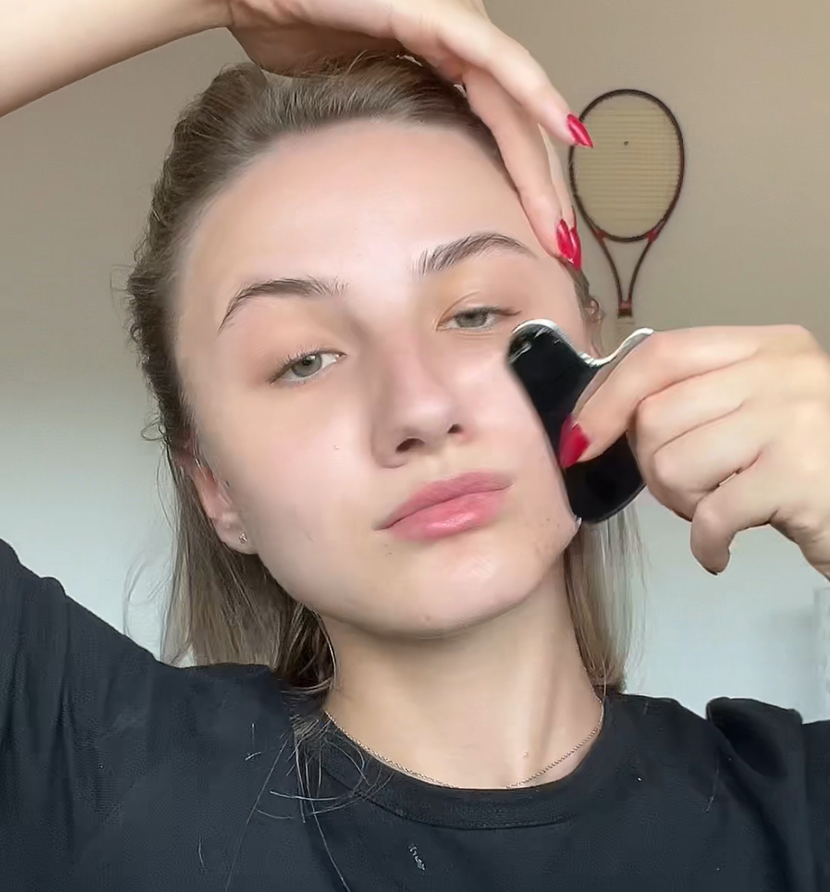 Masáž obličeje s Gua Sha Cryo Ice – přirozený lifting obličeje
