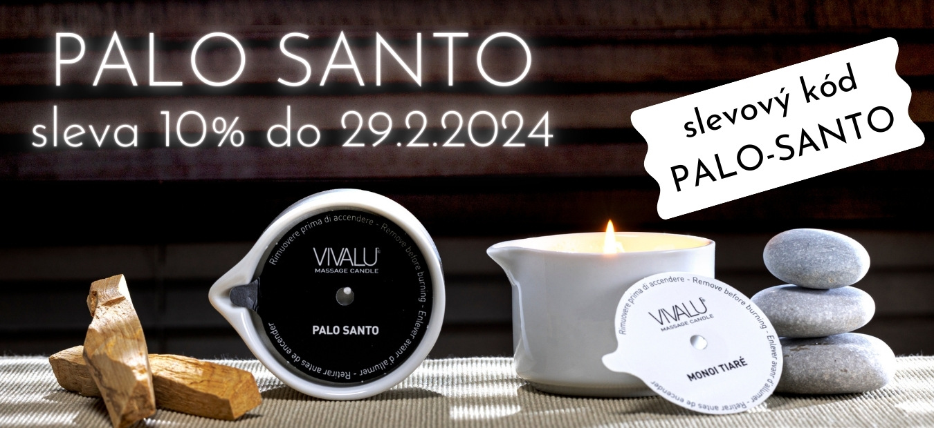 Kosmetická svíčka Palo Santo