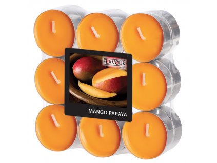 vonne svicky cajove mango papaya 18 kusu