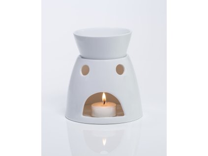 aroma lampa bily porcelan lumen