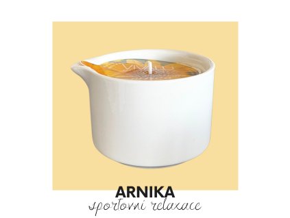 Vivalu Alpen masážní svíčka Arnica 100 ml