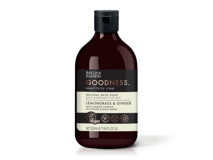 PĚNA DO KOUPELE - LEMONGRASS & GINGER, 500ML BAYLIS & HARDING