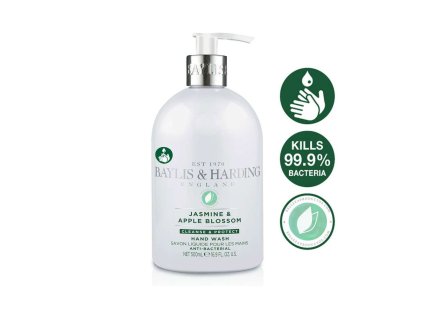 baylis and harding antibacterial jasmine hand soap 500 ml