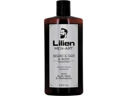 lilien men art pansky sprchovy sampon white