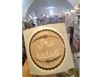 Nálepka - Pro radost