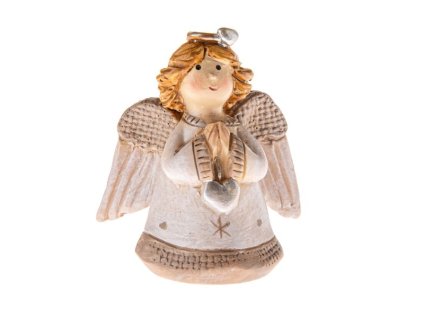 6E6B75767D 6B5C5A5A5A5A5A5B5D6B7060 polyresinovy andel s knihou 5 cm 18 216