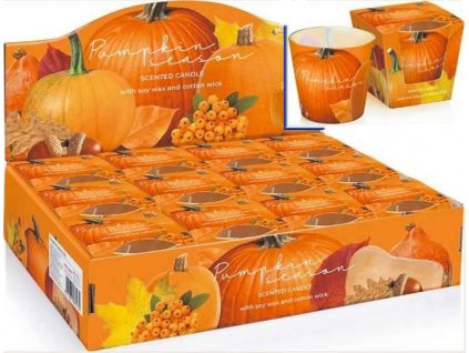 Svíčka v konickém skle 115g - PUMPKIN SEASON